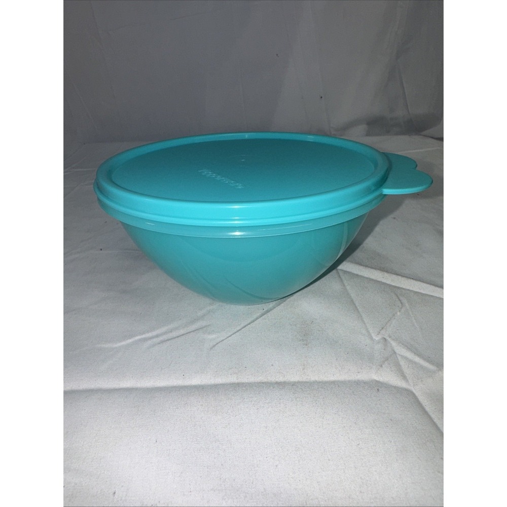 Tupperware‎ Wonderlier Bowl 234-18 Teal